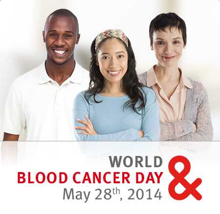 World Blood Cancer day is May 28th this year. Go to Washington Square Park in NYC to support the cause.