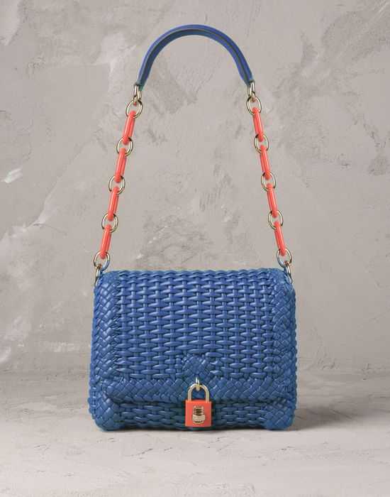 NAPPA LEATHER WOVEN DOLCE BAG $ 2,295 Available at DolceGabbana.com